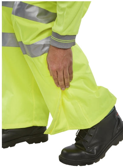 Unisex Birkdale Hi-Vis Waterproof Breathable Trousers