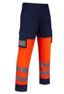 Unisex Guardian Hi-Vis Safety Combat Trousers