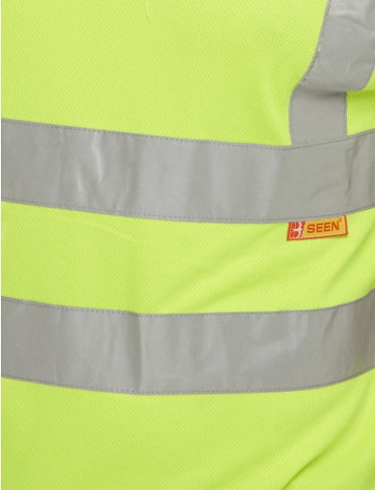 Unisex Short Sleeve Hi-Vis Polo Shirt