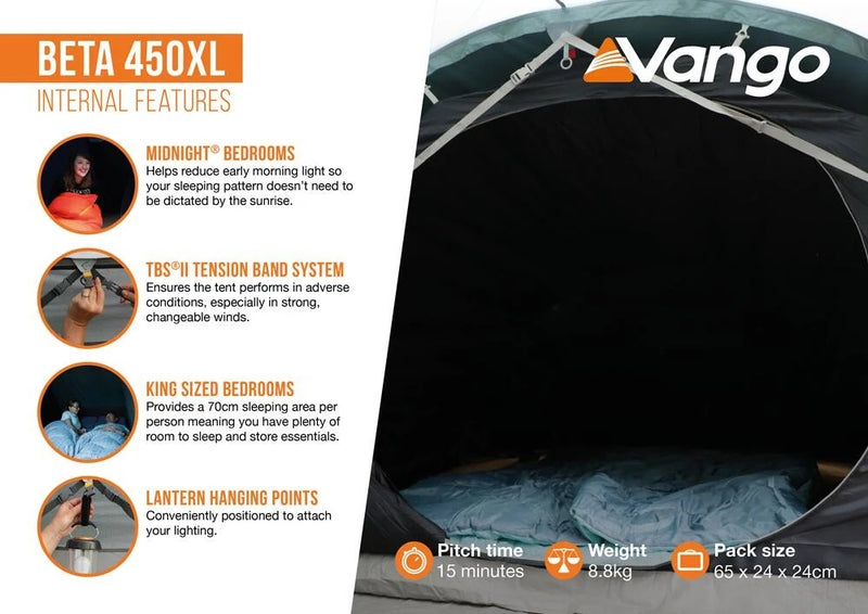 Beta 450XL Tent