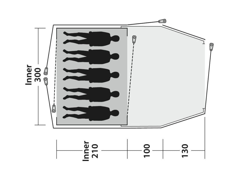 Cloud 5 Plus Tent