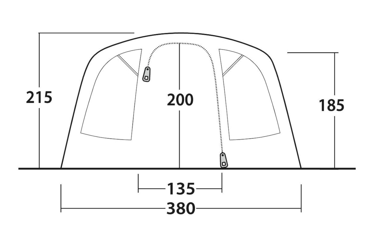 Colorado 6 Air Inflatable Tent Package