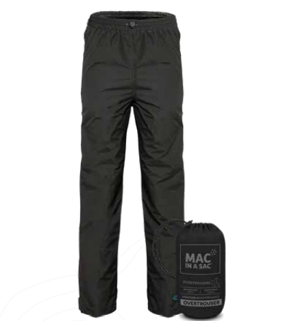 Men's Explorer Waterproof Over Trousers - Black