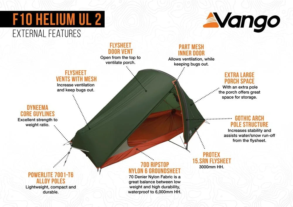 F10 Helium UL 2 Tent