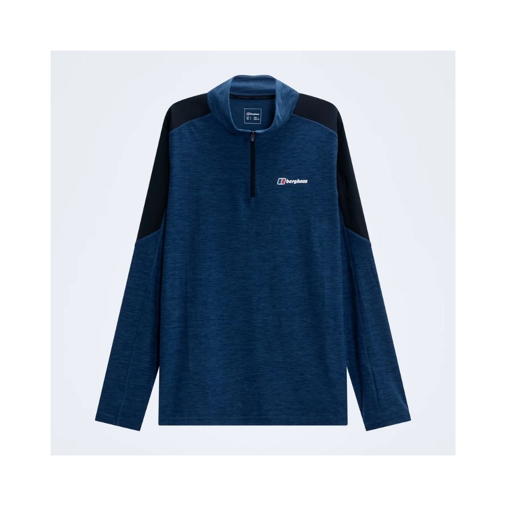 Farndale+ Long Sleeve Half Zip Tech Tee