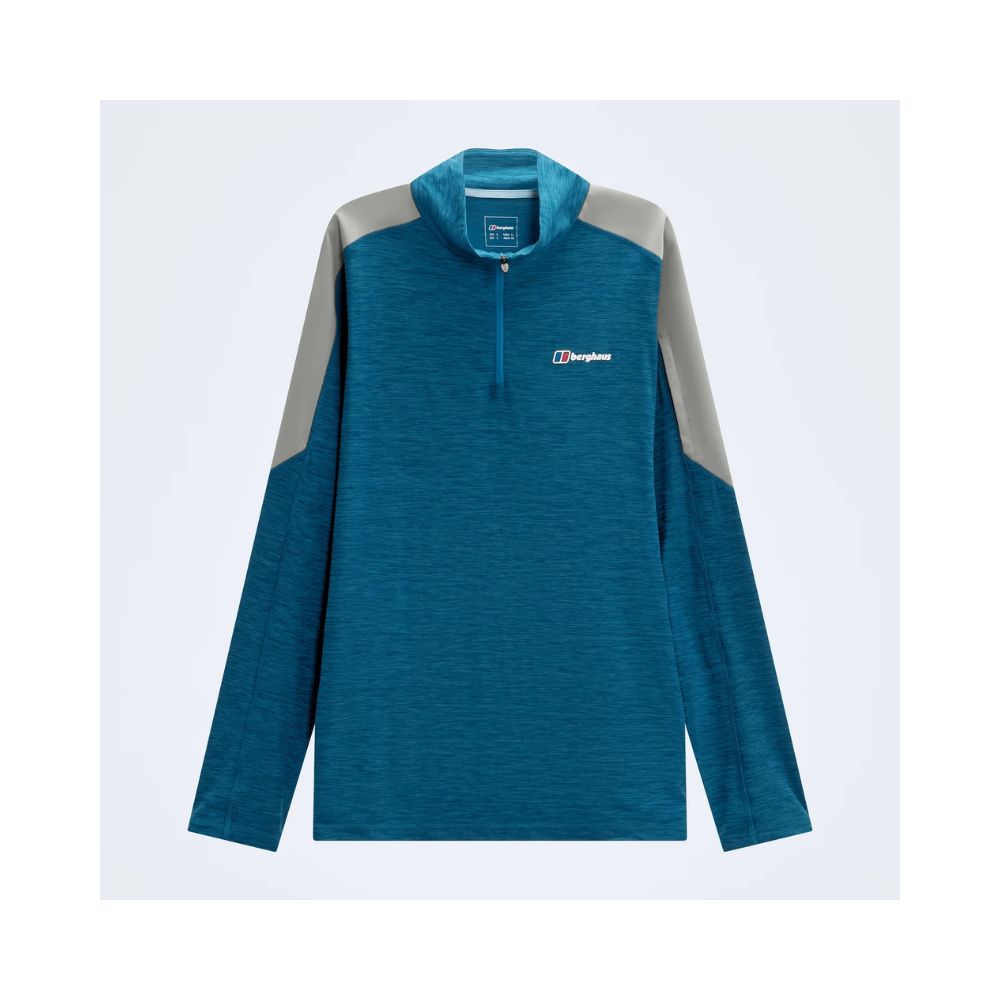 Farndale+ Long Sleeve Half Zip Tech Tee