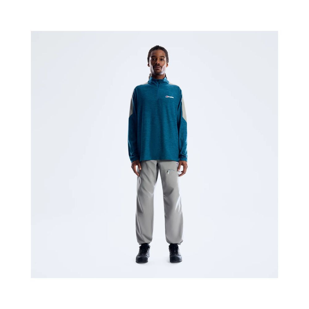 Farndale+ Long Sleeve Half Zip Tech Tee