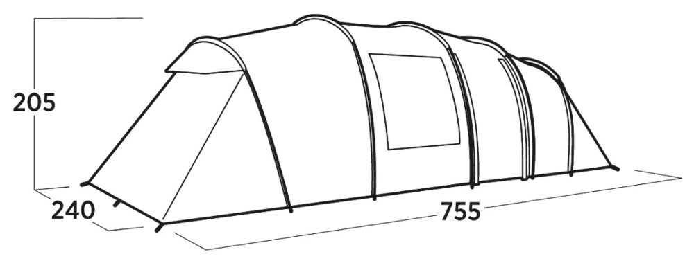 Leka Twin 8 Tent