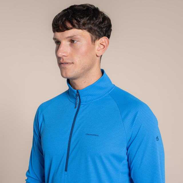 Men's NosiLife SolarShield+ Half Zip Top