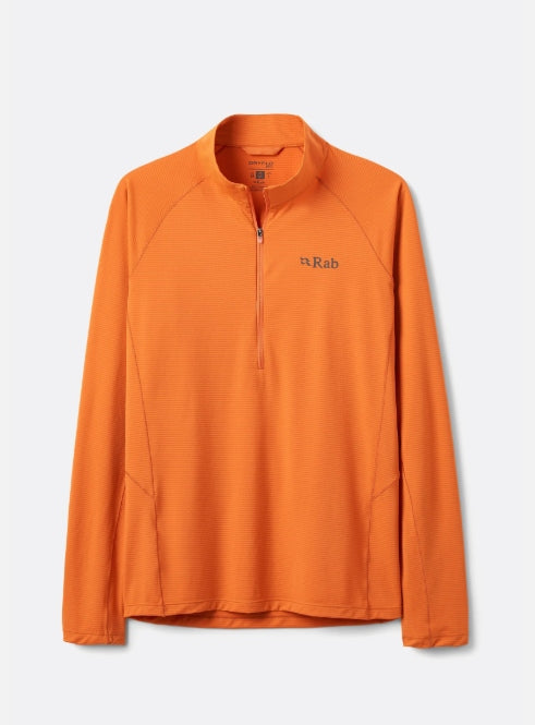 Men's Sonic Long Sleeve Zip Baselayer