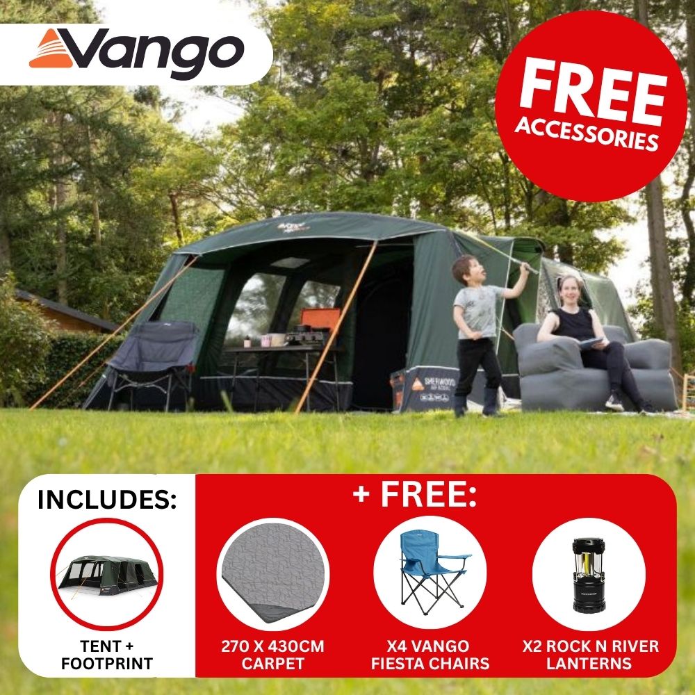 Sherwood 600XL Air Tent Package
