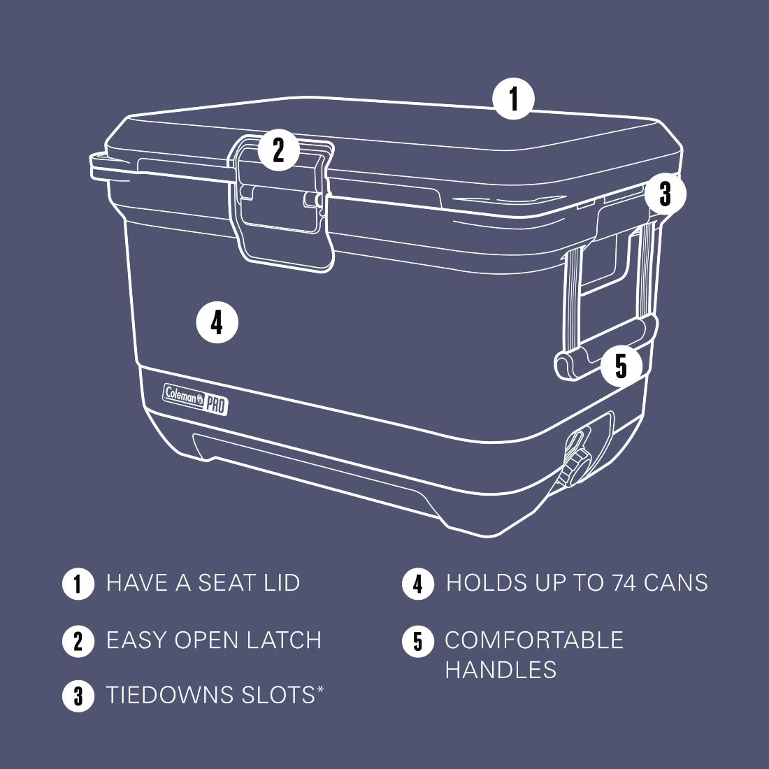 Pro 45QT (42.5l) Cooler