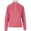 Women's Skylar Half Zip Fleece Top - Rose Blush