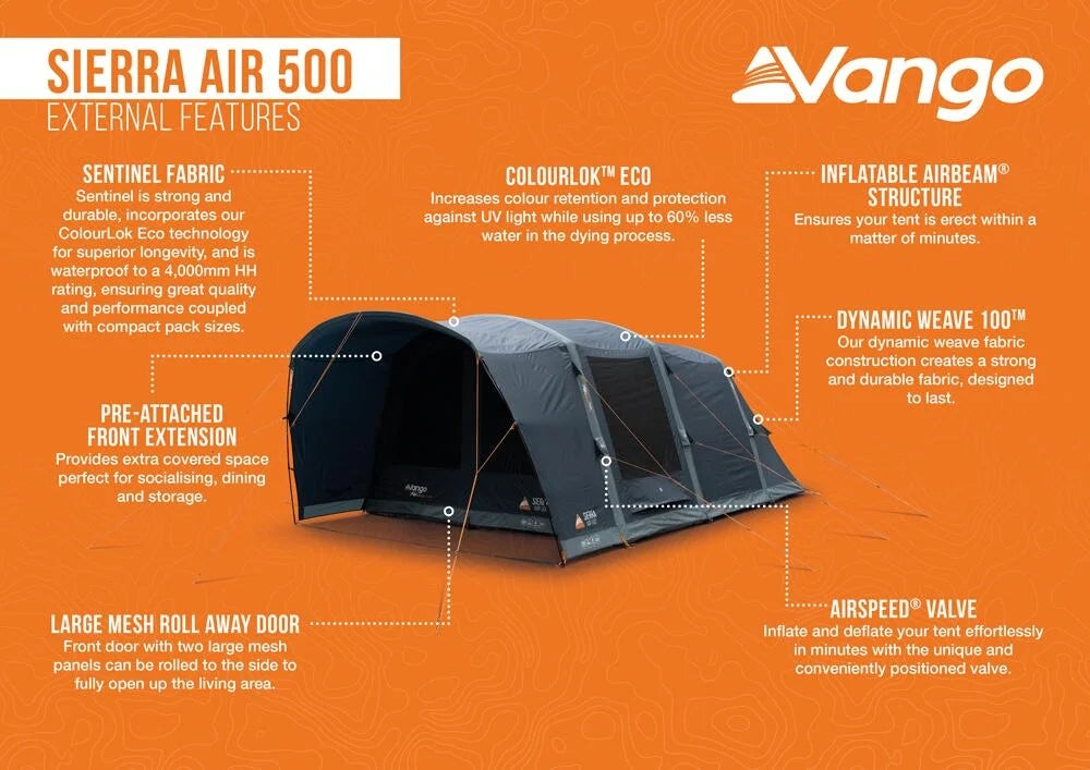 Sierra 500 Inflatable Tent
