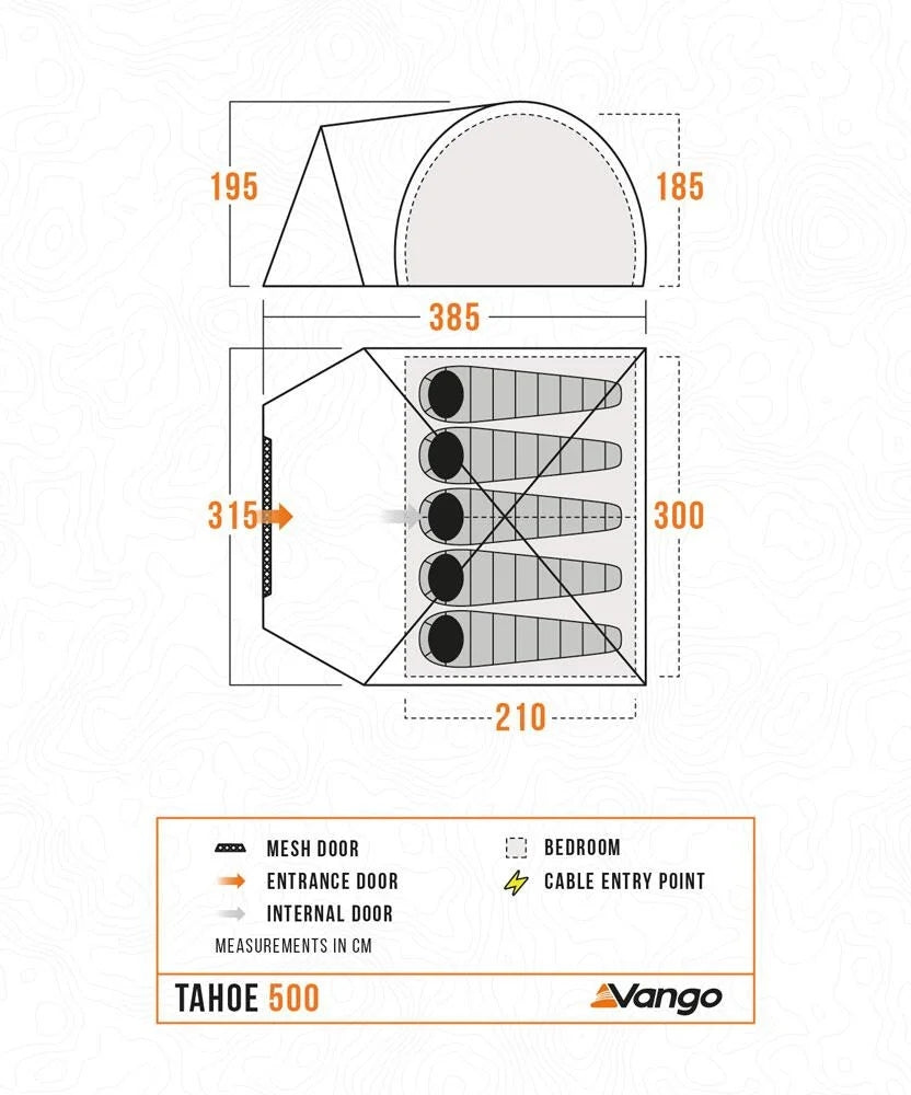 Tahoe 500 Tent