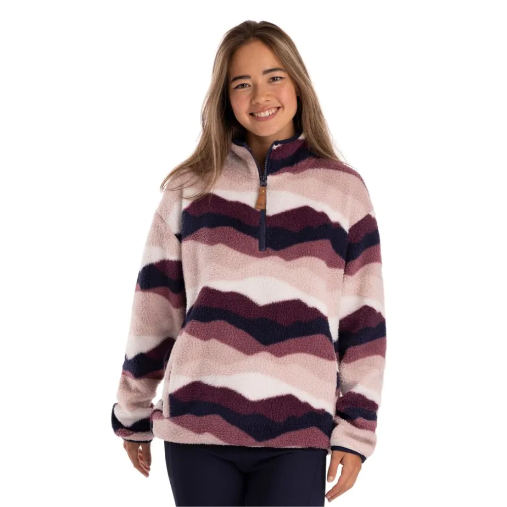 Womens 1/2 Zip Sherpa Fleece Ovie