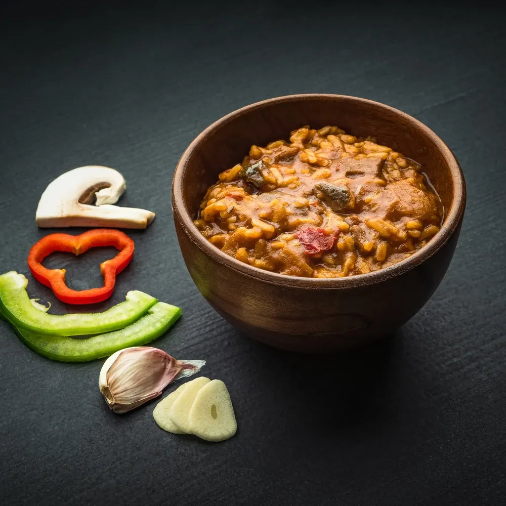 Real Turmat Beef Stew prepared in a bowl