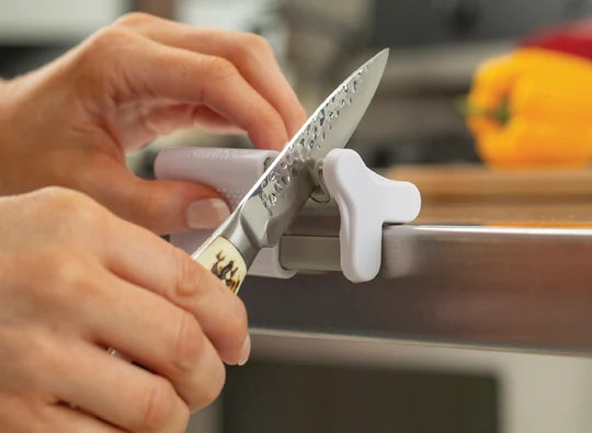 Smith's Slide-Sharp Edge Grip™ 2-Slot Knife Sharpener