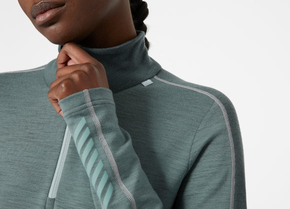 Women's Lifa Merino Lightweight Half Zip Baselayer
