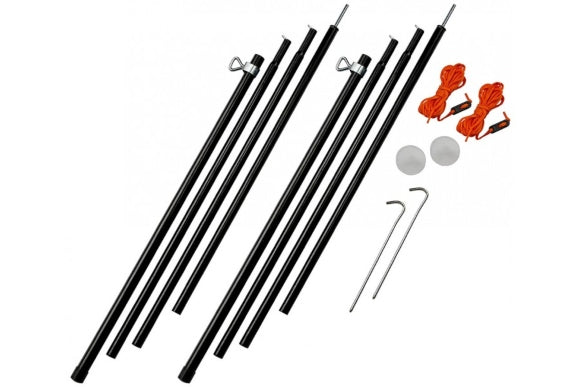 Adjustable Steel King Poles 180-220cm