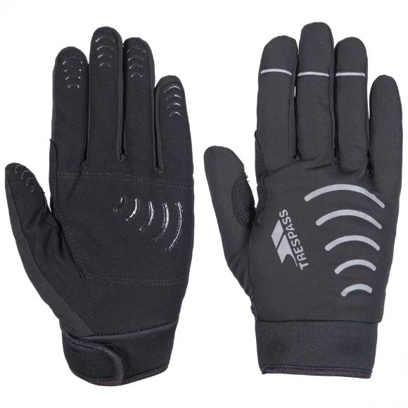 Crossover Unisex Gloves - Black