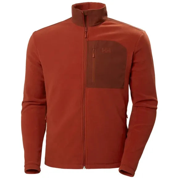 Mens red fleece sales jacket