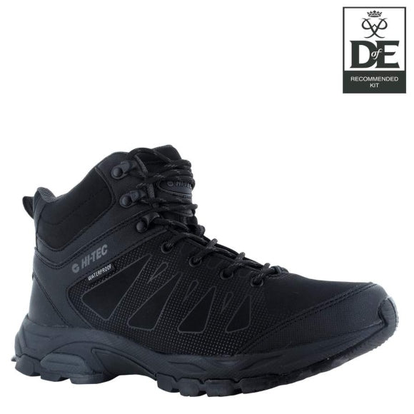 Men's Raven Mid Waterproof Hillwalking Shoe - Black