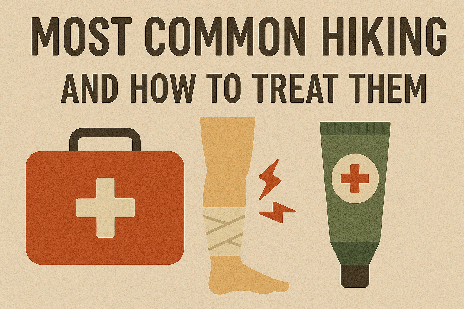 Most Common Hiking Injuries and How to Treat Them