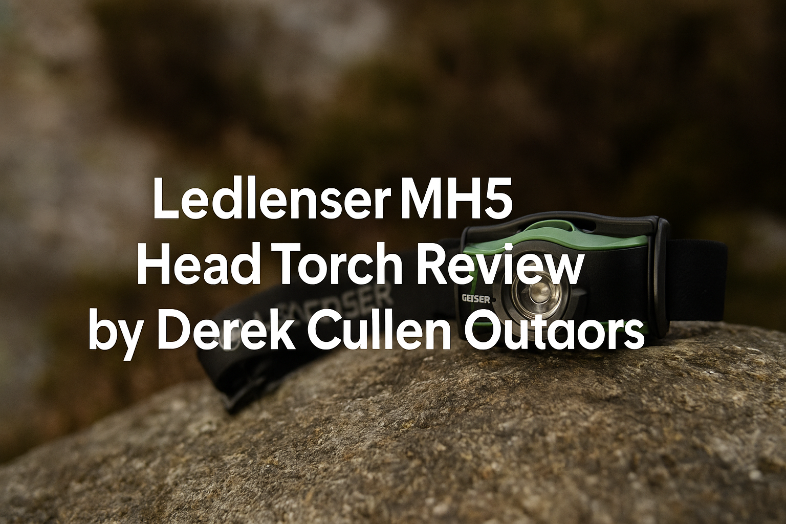 Ledlenser MH5 Head Torch Review by Derek Cullen Outdoors