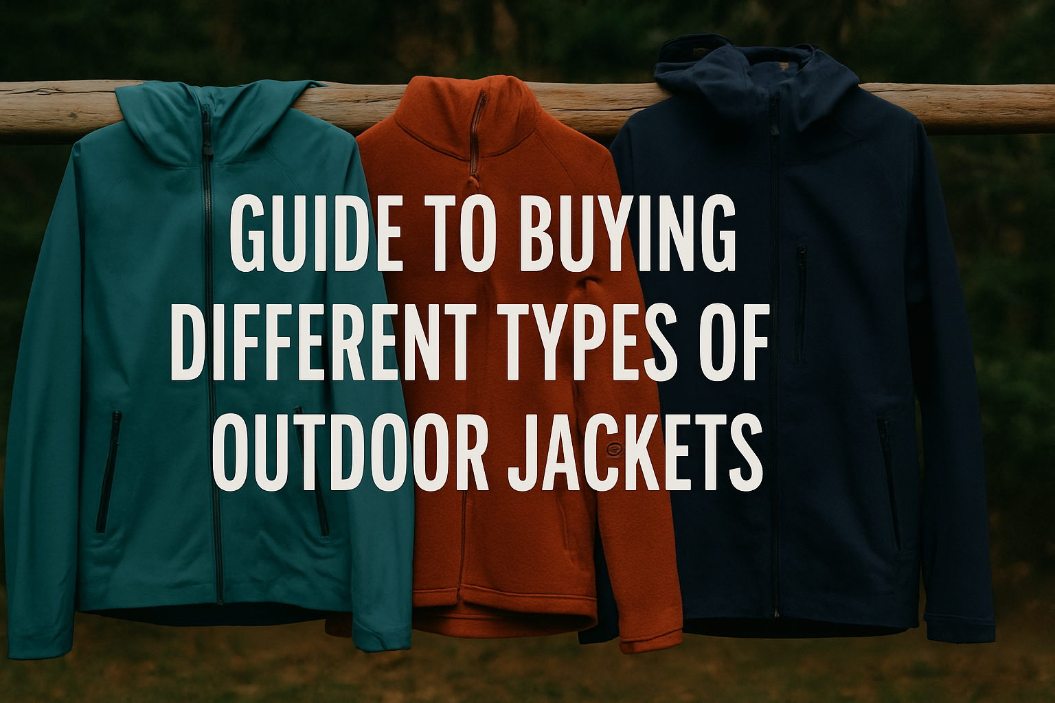 Guide to Buying Different Types of Outdoor Jackets