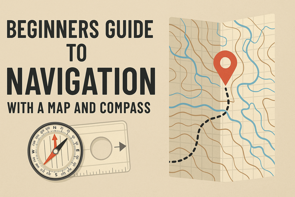 Beginners Guide to Navigation with a Map and Compass