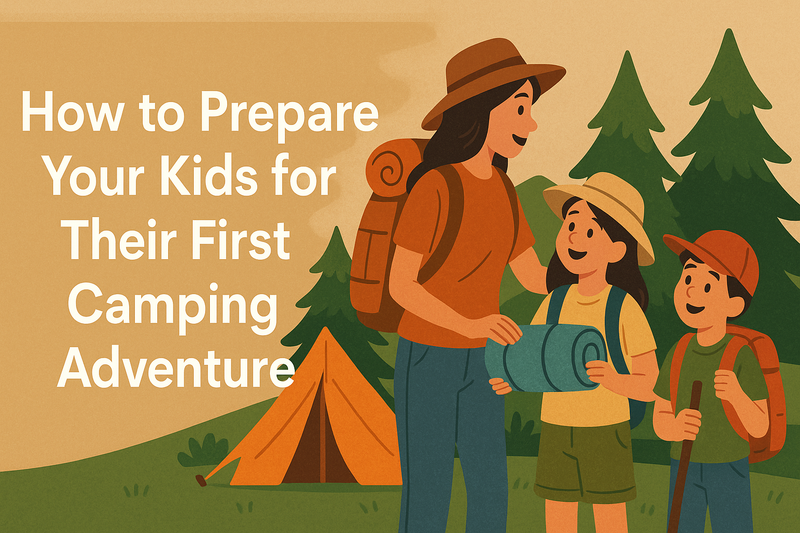 How to Prepare Your Kids for Their First Camping Adventure