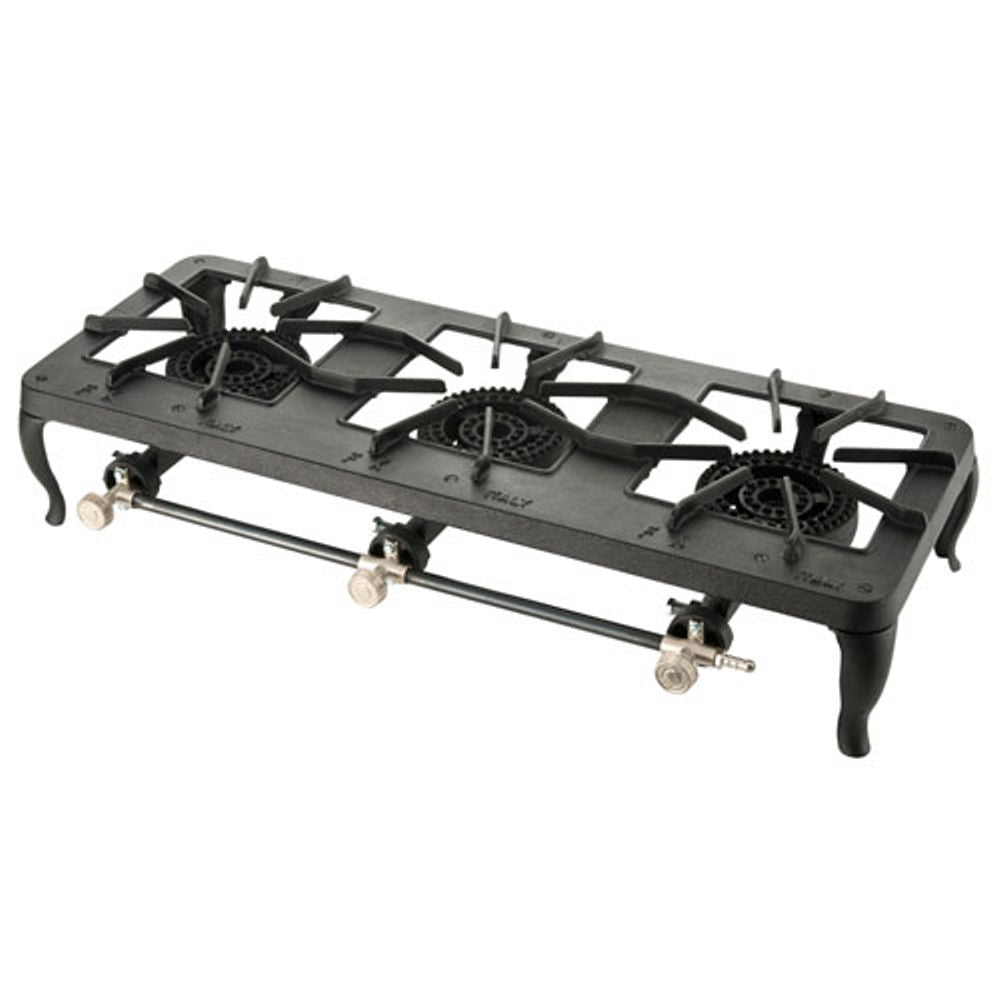 Triple Cast Iron Burner