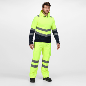 Unisex Hi-Vis Pro Two Tone Overhead Hoodie