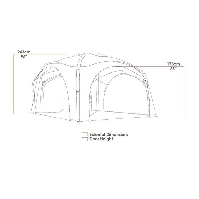 Aerobase 3 Inflatable Air Shelter
