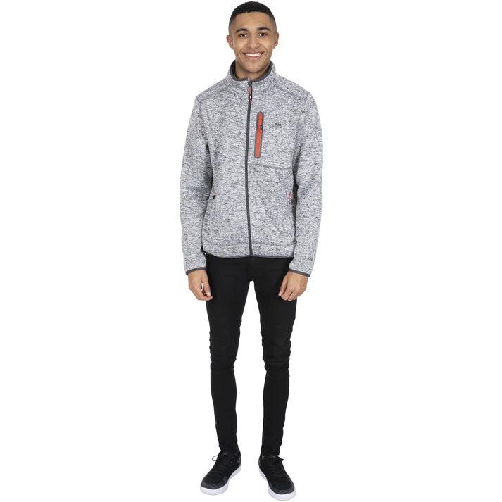 Men's Cossal Fleece Jacket - Grey Marl