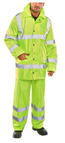 Unisex Hi-Vis Lightweight Waterproof Suit