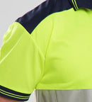 Unisex Hi-Vis Two-Tone Polo Shirt
