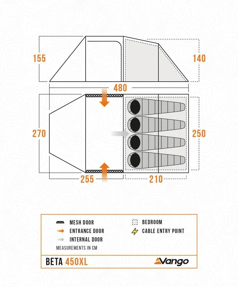 Beta 450XL Tent