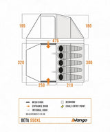 Beta 550XL Tent