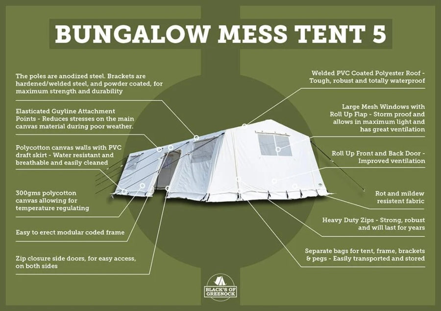 Blacks of Greenock Bungalow 5 Tent
