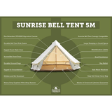 Blacks of Greenock Sunrise Bell Tent 5M