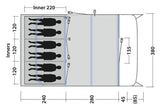 Colorado 6 Air Inflatable Tent Package