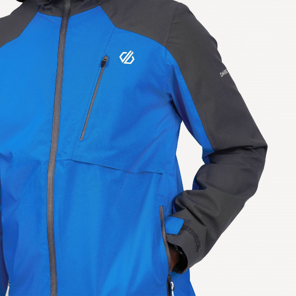 Men's Diluent Recycled Waterproof Jacket - Wave Blue