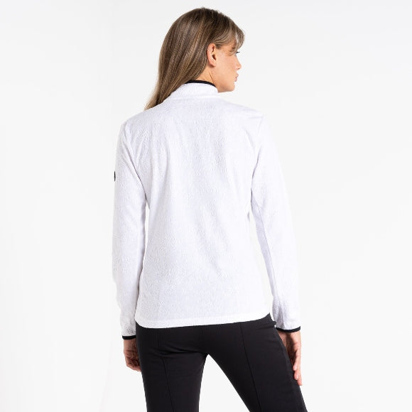 Women's Savvy Half Zip Fleece - White