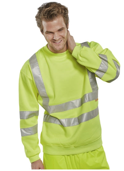 Unisex Sweatshirt Hi-Vis Jumper