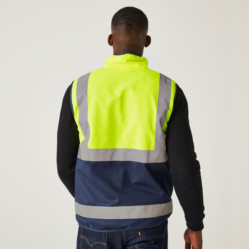 Unisex Hi-Vis Pro Full Zip Gilet