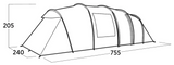 Leka Twin 8 Tent