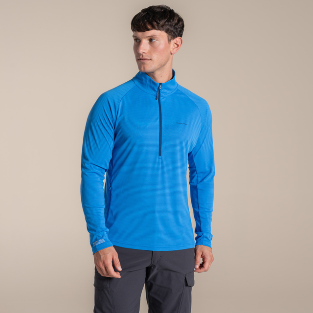 Men's NosiLife SolarShield+ Half Zip Top