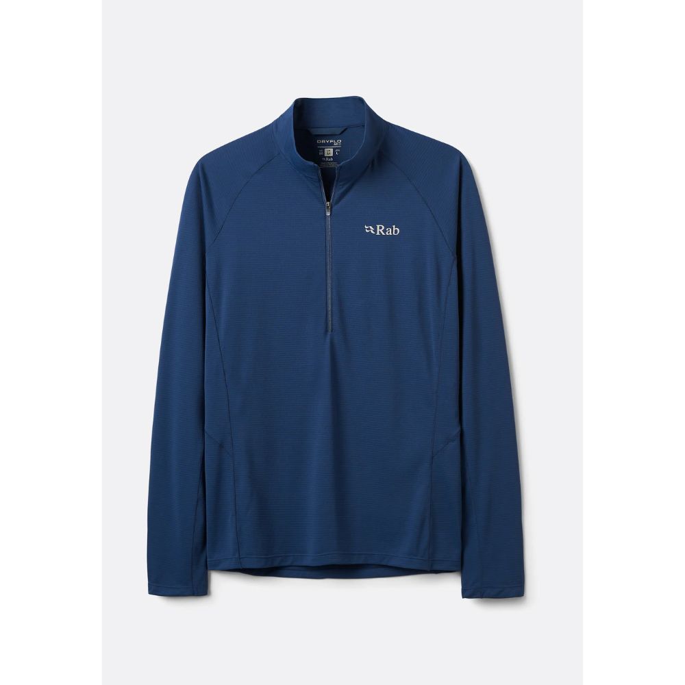 Men's Sonic Long Sleeve Zip Baselayer
